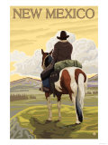 Cowboy - New Mexico Posters