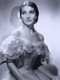 Maria Callas, December 2, 1923 - September 16, 1977, the Most Renowned Opera Singer of the 1950s Photographie par Houston Rogers