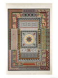 Pompeian No 3, Plate XXV, from The Grammar of Ornament Giclee Print by Owen Jones