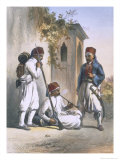 Nizamior, Turkish Army at Kanka, The Valley of the Nile, Engraved Mouilleron, c.1848 Lámina giclée por Achille-Constant-Théodore-Émile Prisse d'Avennes Nizamior, Turkish Army at Kanka, The Valley of the Nile, Engraved Mouilleron, c.1848 Lámina giclée por Achille-Constant-Théodore-Émile Prisse d'Avennes