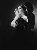 Maria Callas as Violetta in La Traviata Fotografisk tryk af Houston Rogers