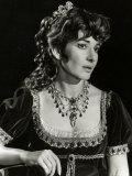 Maria Callas as Floria in Tosca, the Most Renowned Opera Singer of the 1950s Photographie par Houston Rogers