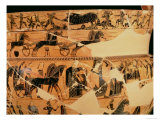 The Francois Vase, Made by Ergotimos Reproduction procédé giclée par Kleitias 