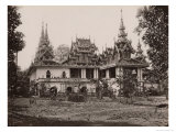 Teik Kyaung Monastery, Isle of Ka Toe, Near Moulmein, Burma, c.1848 Giclee Print by Philip Adolphe Klier