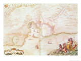 Louis XIV Atlas, Map of Collioure, 1683-88 Giclee Print by Sebastien Le Pretre de Vauban