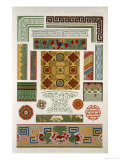 Chinese No 3, Plate LXI, from The Grammar of Ornament by Owen Jones Giclee Print by Owen Jones