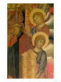 Angels from the Santa Trinita Altarpiece Impressão giclée por Cimabue