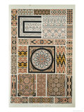 Arabian No 5, from The Grammar of Ornament by Owen Jones Giclee Print by Owen Jones