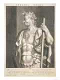 Sergius Galba Emperor of Rome 68 Ad Lámina giclée por Titian (Tiziano Vecelli)