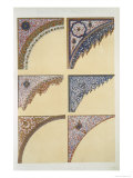 Moresque No 2, Plate XI, from The Ornament of Grammar by Owen Jones Giclee Print by Owen Jones