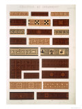 Greek No 1, Plate XV, from The Grammar of Ornament by Owen Jones Giclee Print by Owen Jones