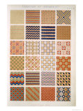 Egyptian No 6, Plate IX, from The Grammar of Ornament by Owen Jones Giclee Print by Owen Jones