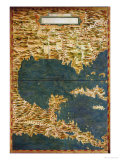 Map of Mexico and Central America, from the Sala Dell Carte Geografiche Giclee Print by Egnazio Danti