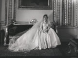 Portrait of the Late Princess Margaret on Her Wedding Day Photographie par Cecil Beaton