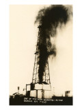 Pozo de petróleo, Odessa, Tejas Lámina giclée Pozo de petróleo, Odessa, Tejas Lámina giclée