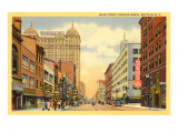 Main Street, Buffalo, New York Giclee Print Main Street, Buffalo, New York Giclee Print