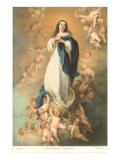 La Inmaculada Concepción por Murillo, París Lámina giclée La Inmaculada Concepción por Murillo, París Lámina giclée
