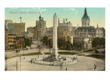 Niagara-Platz, Buffalo, New York Giclée-Druck