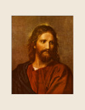 Christ at Thirty-Three Print van Heinrich Hofmann Christ at Thirty-Three Print van Heinrich Hofmann