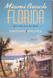 Miami Beach Stretched Canvas Print by Kerne Erickson