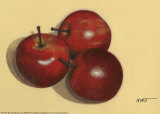 Red Delicious Poster par Norman Wyatt Jr.