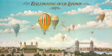 Ballooning over London Juliste tekijänä Isiah and Benjamin Lane Ballooning over London Juliste tekijänä Isiah and Benjamin Lane