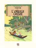 L'Oreille Cassee, c.1937 Julisteet tekijänä Hergé (Georges Rémi)
