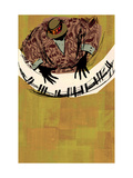 Pianist Jazz Player on Gold Background Posters