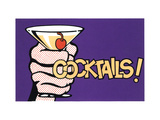 Cocktails! Pop Art with Martini in Hand Fotografía Cocktails! Pop Art with Martini in Hand Fotografía
