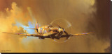 Spitfire Stretched Canvas Print by Barrie Clark