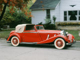 1936 Mercedes Benz 500K Sedanca Drophead Lámina fotográfica 1936 Mercedes Benz 500K Sedanca Drophead Lámina fotográfica
