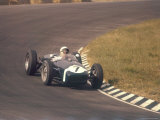 Lotus 18, Stirling Moss in 1960 Dutch Grand Prix Photographic Print