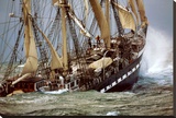 Belem Stretched Canvas Print by Philip Plisson Belem Stretched Canvas Print by Philip Plisson