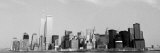 A View of the Manhattan Skyline in New York City, USA, March 1987 Photographic Print
