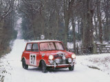 1964 Mini Cooper S Fotografie-Druck