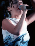 Bjork on Stage at Irvine Pop Festival on the Beach, September 1996 Photographic Print