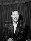 Bill Haley Rock and Roll Singer on His First Visit to England, 1957 Fotografisk tryk Bill Haley Rock and Roll Singer on His First Visit to England, 1957 Fotografisk tryk