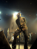 Oasis Singer Liam Gallagher on the First Night of Their UK Tour at Cardiff International Arena Photographic Print