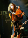 Mercury Music Awards September 2003. the Darkness Frontman Justin Hawkins at the Grosvenor Hotel Fotografie-Druck
