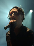 Marilyn Manson Live on Stage at the NEC Arena, Birmingham. 2003 Photographie