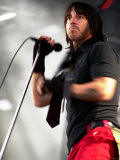 Antony Kiedes Red Hot Chili Peppers Singer. from the Big Day Out in Glasgow Green Valokuvavedos