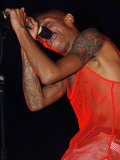 Tricky Performing Onstage at T in the Park July 2003 Fotografisk trykk