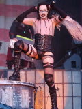 Singer Marilyn Manson on Stage at the Gig on the Green Festival at Glasgow Green Photographie