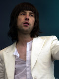 T in the Park Kinross July 2002, Bobby Gillespie of Primal Scream on the Main Stage Lámina fotográfica T in the Park Kinross July 2002, Bobby Gillespie of Primal Scream on the Main Stage Lámina fotográfica