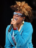 Kelis Singer August 2001 Performing on Stage at Gig on the Green Festival Fotografisk tryk Kelis Singer August 2001 Performing on Stage at Gig on the Green Festival Fotografisk tryk
