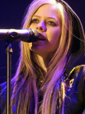 Avril Lavigne in Concert at the NIA, Birmingham, 2004 Photographic Print