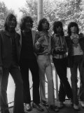 The Rolling Stones in 1969: Mick Taylor and Mick Jagger in Hyde Park Photographic Print