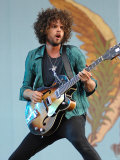 Andrew Stockdale, Lead Singer with Wolfmother on Stage at the 2007 Isle of Wight Festival Photographie