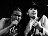 Bono and the Edge Onstage During U2's Concert in Cork Photographie