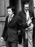John Lydon British Pop Singer Punk Group Sex Pistols 1977 Lámina fotográfica